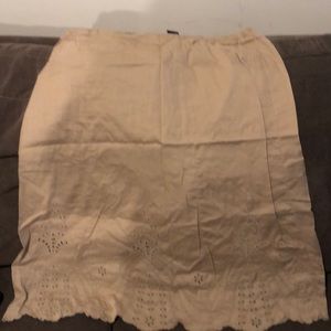 Tan Skirt
